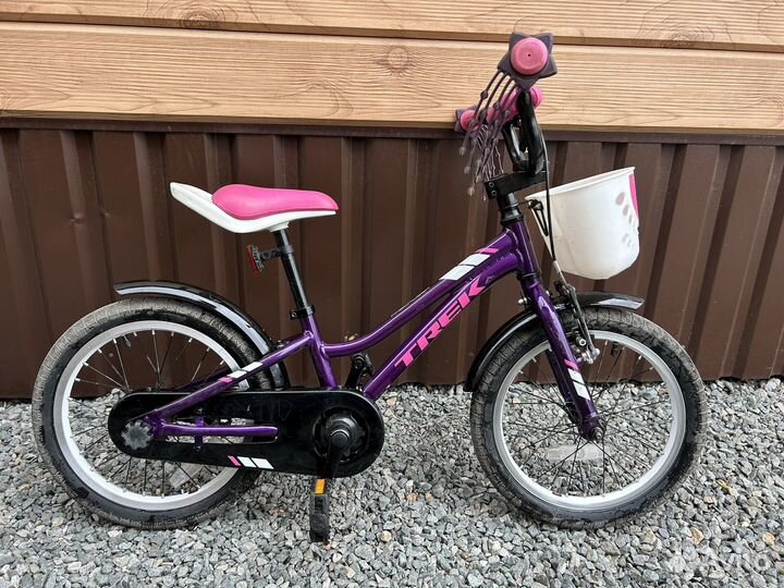 Велосипед детский для девочки trek