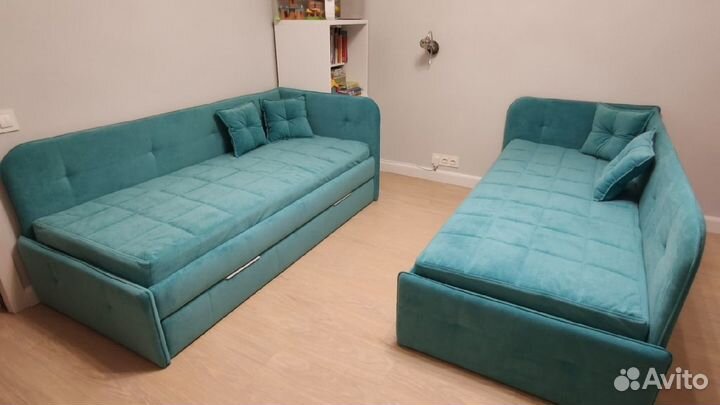 Детская кровать угловая