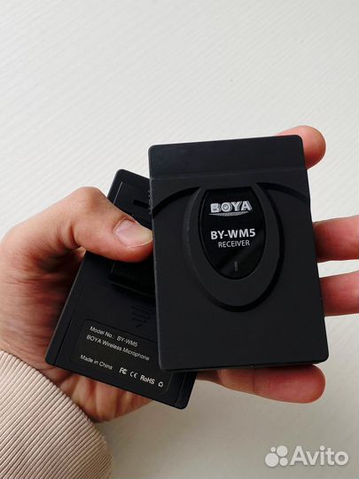 Беспроводной петличный микрофон Boya BY-WM5
