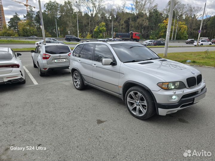 BMW X5 4.8 AT, 2004, 328 000 км