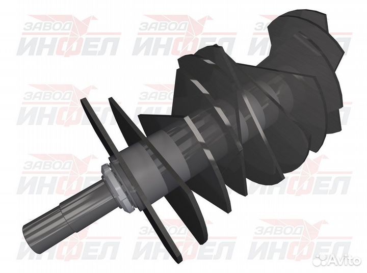 Роторно-дисковый измельчитель комков