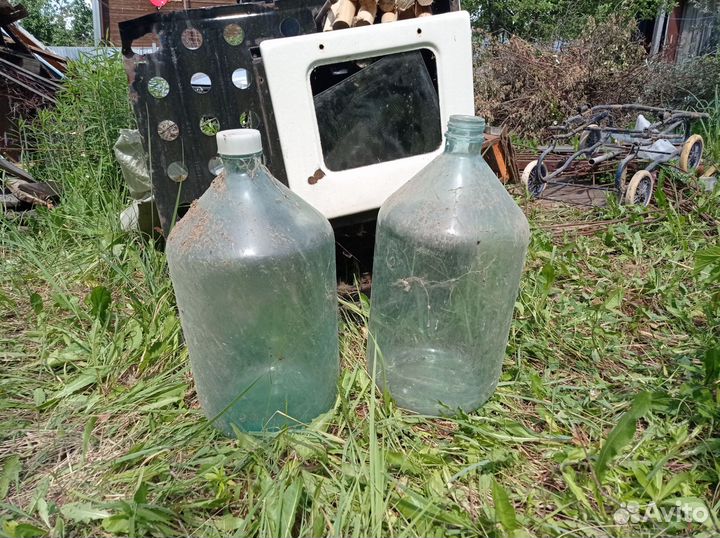 Бутыль стеклянная 20 литров СССР