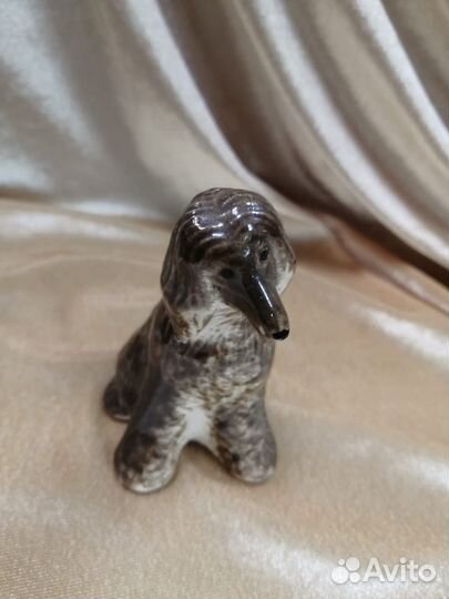 Статуэтка Афганская борзая. Фарфор