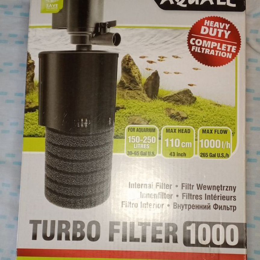 Аквариумный фильтр Aquael turbo filter 1000