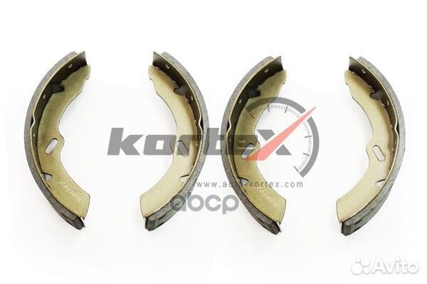 Колодки барабанные к-т KS003STD kortex