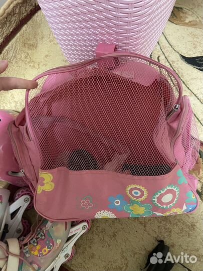 Ролики выдвижные с защитой и шлемом (безразмерные)