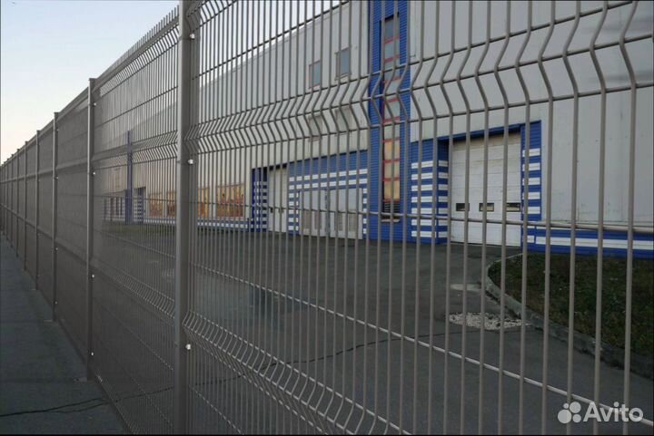 Забор металлический