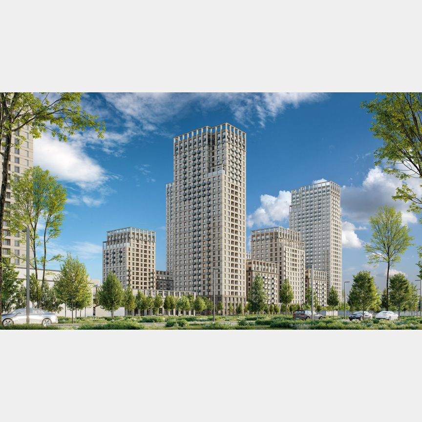 1-к. квартира, 39,5 м², 29/31 эт.