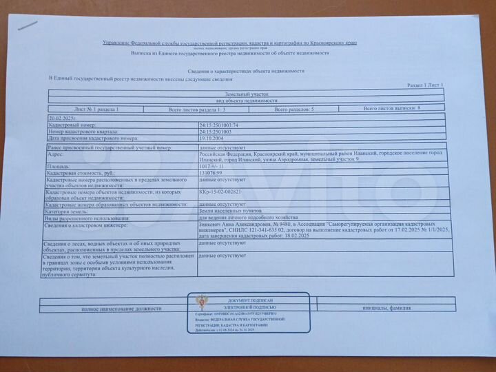 Участок 10 сот. (ИЖС)