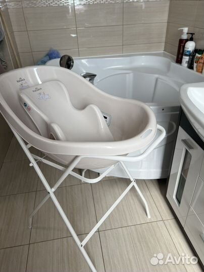 Подставка под ванну ванночка детская для купания