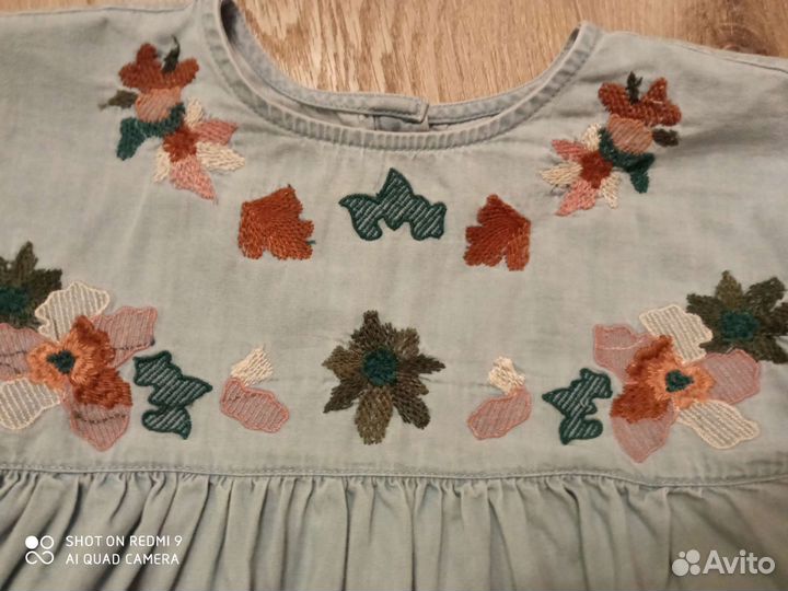 Блузка рубашка zara