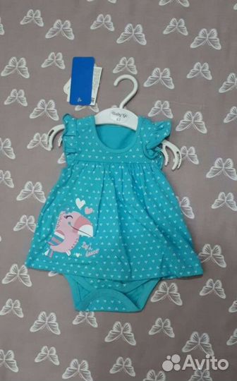 Новая детская одежда для девочек пакетом 64-92