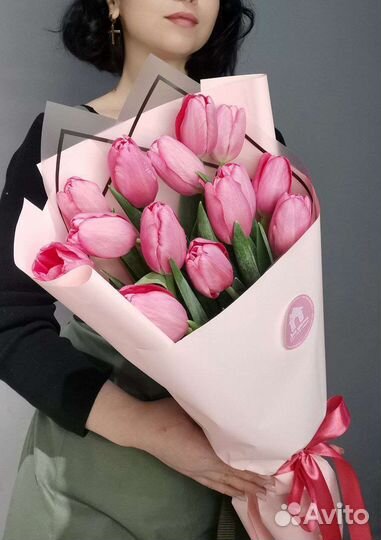 Тюльпаны/букет /свежие цветы