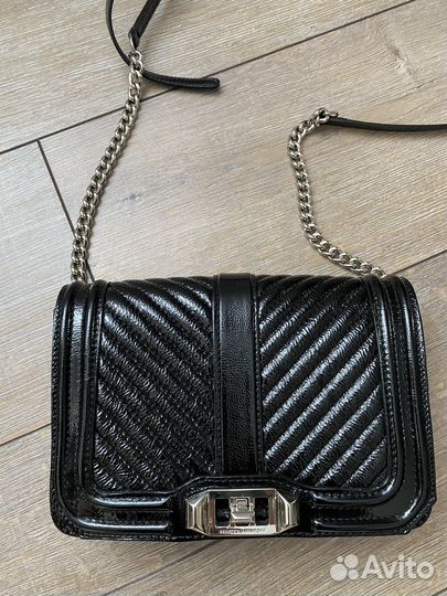 Сумка rebecca minkoff кожа