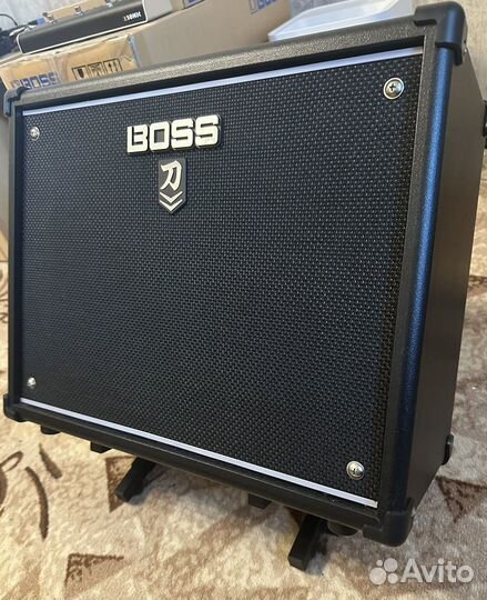 Boss Katana 50 MK2/Xsonic Airstep/стойка OnStage