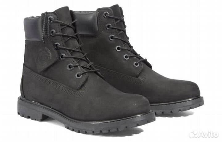 Timberland 6-Inch Waterproof Boot 'Black' Women's (39)