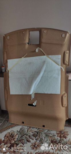 Обшивка потолка Opel Corsa D потолок