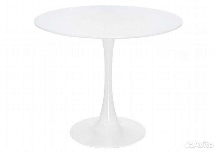 Стол круглый на металлокаркасе 900х900х730