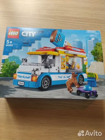 Lego city 60253 Фургон с мороженым оригинал