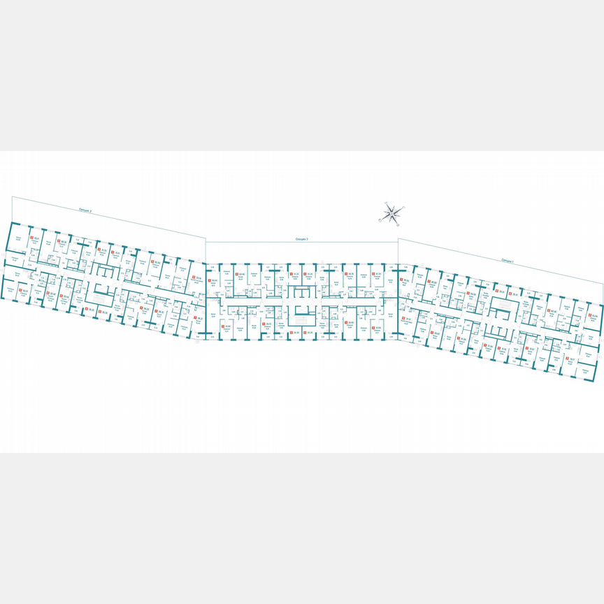 3-к. квартира, 70,2 м², 3/18 эт.