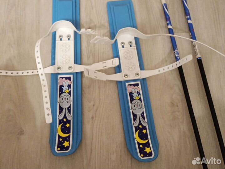 Лыжи с палками