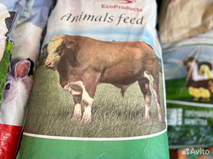 Корма премиум класса для разных животных