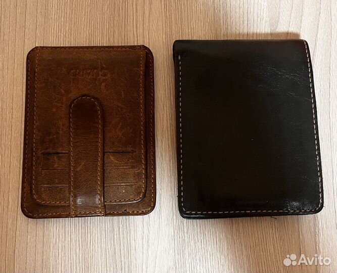 Кошелек мужской кожаный