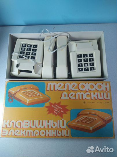 Детский телефон Игра СССР редкость