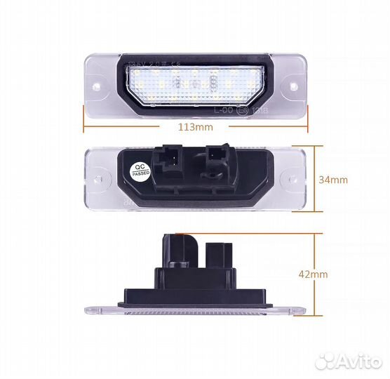 Подсветка номера на Nissan Almera Maxima Infiniti