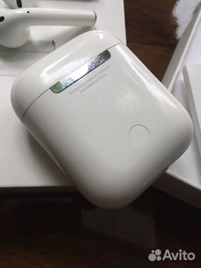 Наушники Apple Airpods 1 б/у оригинал