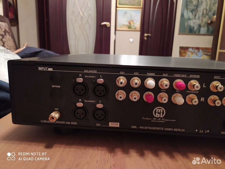 Предварительный усилитель MBL 4006