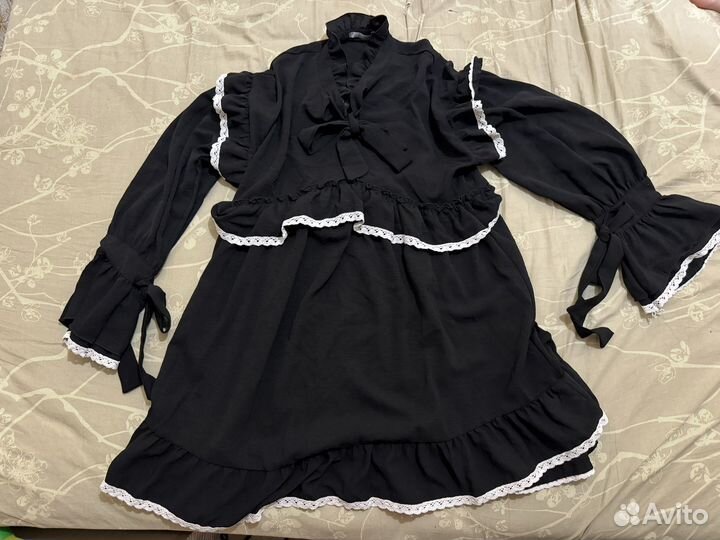 Черное платье 44-46