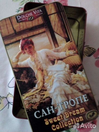 Шкатулки металлические