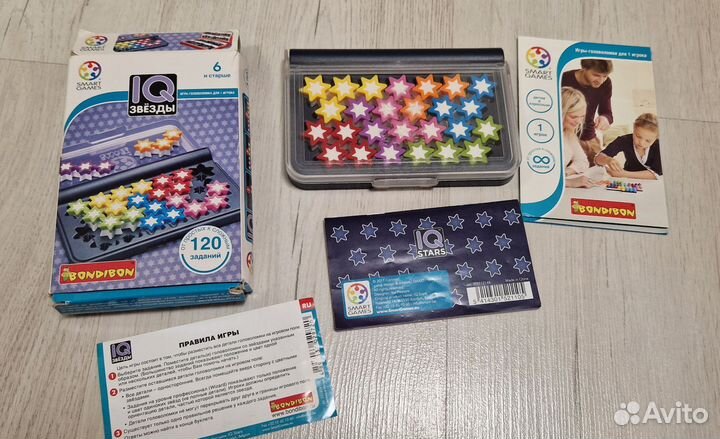 Настольная игра Головоломка IQ Bondibon
