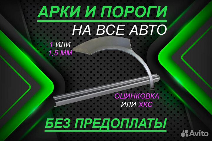 Ремонтные арки Ford Focus 1