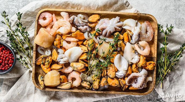 Морской коктейль с/м (Китай) 1 кг/10 кг