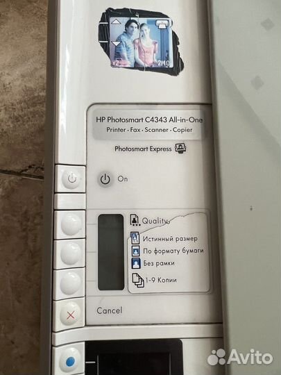 Мфу hp photosmart C4343 All-in-One