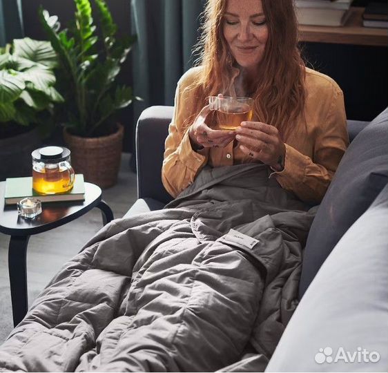 Одеяло IKEA odonvide летнее 150х200 доставка в РФ