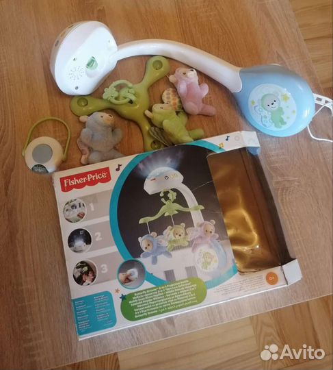 Мобиль проектор fisher price 3 в 1