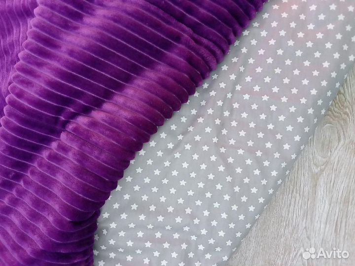 Плед-одеяло на хлопковой основе