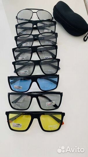 Солнцезащитные фотохромные очки с поляризацией