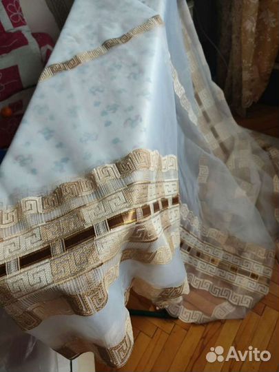 Вуаль с купоном (готовая штора)