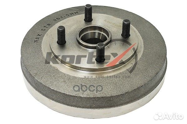 Барабан тормозной KIA RIO 02-05 (ABS+) KD9021 K