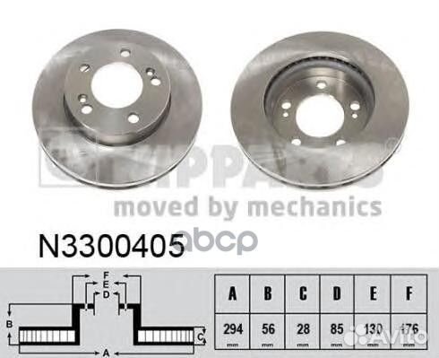 Диск торм Ssanyong actyon actyon sports kyron