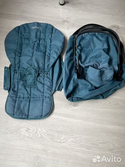 Замок ремня и бампер на коляску peg perego si