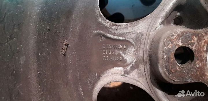 Диски mercedes R16 5x112