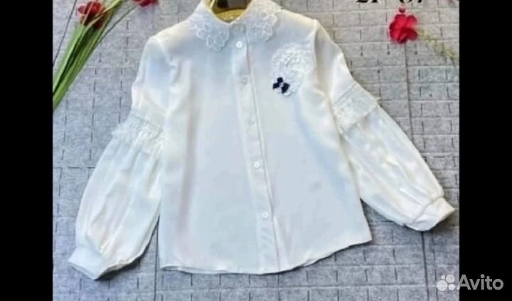 Школьный рубашки на девочку