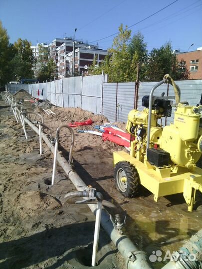 Аренда мощных насосов для откачки воды