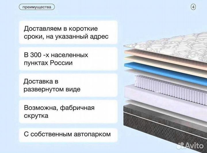 Матрас 160х200