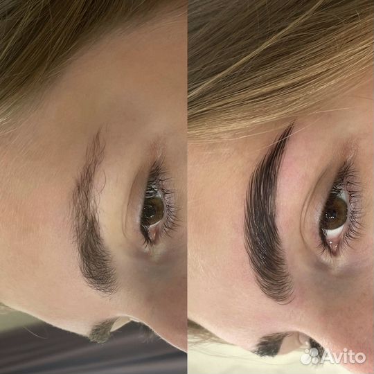 Оформление и окрашивание бровей